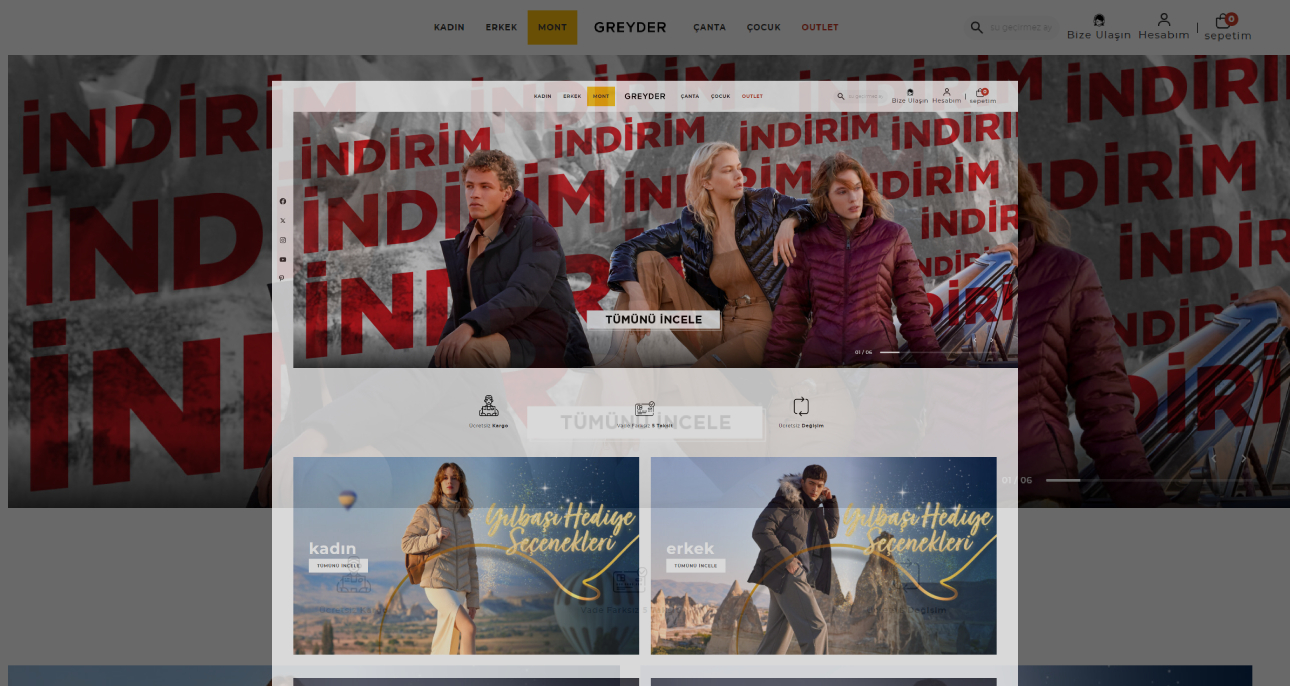 Greyder E-Commerce - I Coded The Website