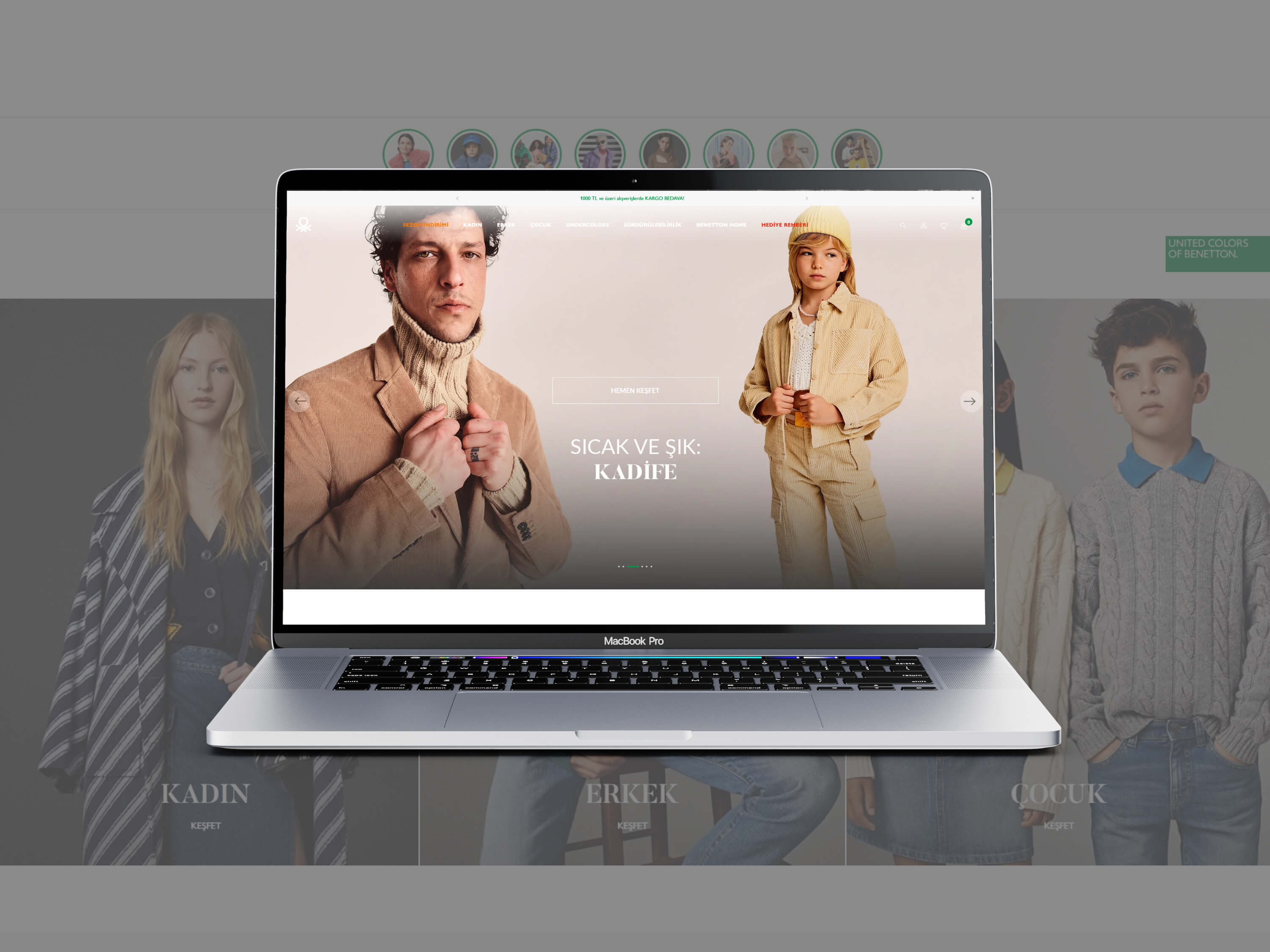 Benetton E-Commerce - I Coded The Website